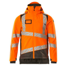 MASCOT® - Winterjacke ACCELERATE SAFE, hi-vis Orange/Dunkelanthrazit, Größe S