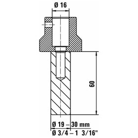 BESSEY® - Werkbank-Adapter TW16AW20