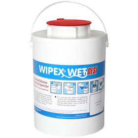 WIPEX® - WET Feuchttuchspender Kunststoff, rot