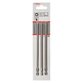 Bosch - Schrauberbit-Set Extra-Hart, 3-teilig, PZ1, PZ2, PZ3, 152 mm (2607001762)