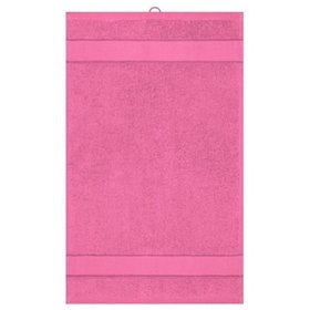 James & Nicholson - Bio Gästehandtuch 30 x 50cm MB441, fuchsia