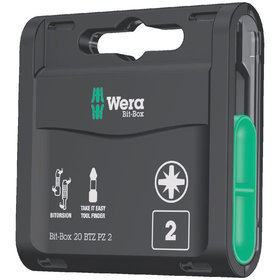 Wera® - Bit-Box 20 BTZ PZ2x 25mm 20er Box