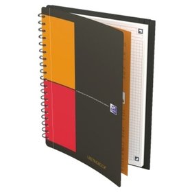 Oxford - Meetingbook International 400086497 A4+ L28 kariert 90g/m² blau