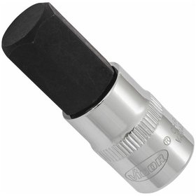 VIGOR® - Innensechskant Schraubendreher-Einsatz ∙ V6138 ∙ Vierkant 10mm (3/8") ∙ Innen Sechskant Profil ∙ 14mm