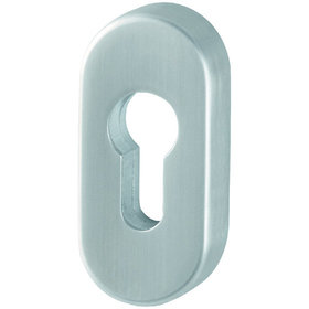 HOPPE® - Schlüsselrosette E55S-SR,oval o. No.,PZ, 10mm,F69