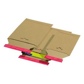 ColomPac® - Versandtaschen, B5+, 210x265mm, braun, Pck=20St, sk, mit Aufreißfaden,