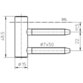 SIMONSWERK - Rahmenteil VARIANT V 4400 WF,DL-R,edelstahl matt