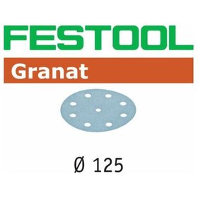 Festool - Schleifscheiben STF D125/8 P80 Granat/50