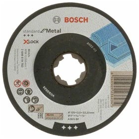 Bosch - X-LOCK Standard for Metal Trennscheibe gekröpft, 125 mm (2608619783)