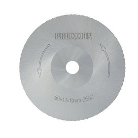 PROXXON - Kreissägeblatt aus hochlegiertem Spezialstahl (HSS), ø80 x 1,1 x 10mm 250 Zähne