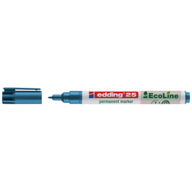 edding - 25 EcoLine Permanentmarker blau