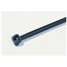 HellermannTyton - Kabelbinder hitzestabil außenverzahnt, 100 x 2,5mm, schwarz