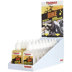 SONAX® - BIKE Pflege-Öle Thekendisplay gemischt