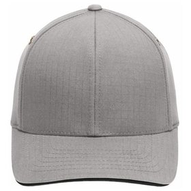 James & Nicholson - Flexfit® Struktur Cap MB6187, silber/schwarz, Größe S/M