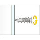 CELO - Gipskartondübel Zinkdruckguss m. Schraube GKDZ PZ 4,5x35