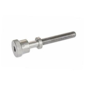 Ganter Norm® - 827-M6X1-20-NG-S Edelstahl-Stellschrauben für Lagerböcke GN 828