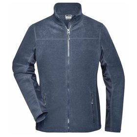 James & Nicholson - Damen Arbeits Fleecejacke JN841, navy-blau, Größe XL