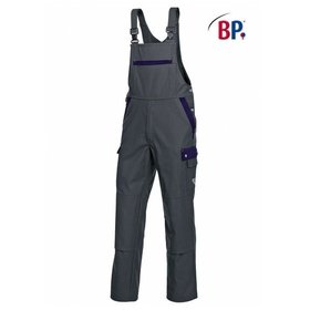 BP® - Latzhose 1844 720 dunkelgrau/dunkelblau, Größe 50