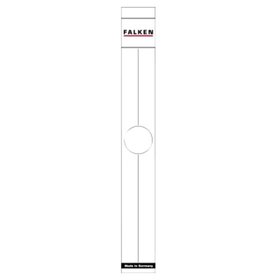 FALKEN - Ordnerrückenschild 11287075 50mm weiß 10 St./Pack.