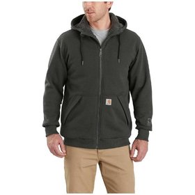 carhartt® - Herren Hoodie SHERPA LINED MIDWEIGHT ZIP, peat, Größe XXL