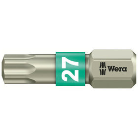 Wera® - Bit 3867/1 TS aus Edelstahl, für TORX® TX 27 x 25mm