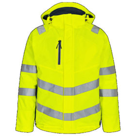 Engel - Safety Winterjacke 1946-930, Warngelb/Blue Ink, Größe 6XL