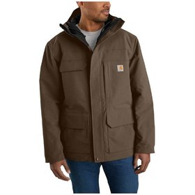 carhartt® - Herren Jacke SUPER DUX BONDED CHORE COAT, coffee, Größe M