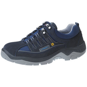 ABEBA® - Sicherheitshalbschuh anatom 32147, S1 SRC ESD, schwarz/marine, Größe 42