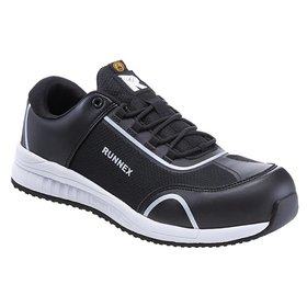 ruNNex® - Sicherheitshalbschuhe SportStar 5113, S1PS ESD, schwarz/weiß, Größe 43