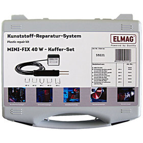 ELMAG - Kunststoff-Reparatur-System MINI-FIX 40W - SET im Koffer