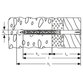 fischer - Langschaftdübel SXRL T, galv. verzinkt 10x140 T