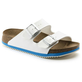 BIRKENSTOCK® - Sandale Arizona Super Grip, Birko-Flor, weiß, normal, Größe 42