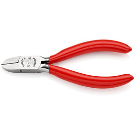 KNIPEX® - Elektronik-Seitenschneider mit Kunststoff überzogen 130 mm 7701130EAN