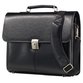 Alassio® - Aktentasche Faenza 47011 41 x 32 x 13cm Leder schwarz