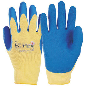 KCL - Schnittschutzhandschuh K-TEX® 930, Kat. II, gelb/blau, Größe 10