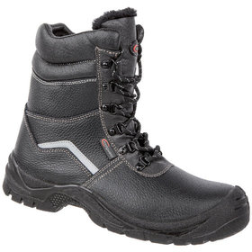 footguard® - Sicherheitswinterstiefel, DIN EN ISO 20345 S3, schwarz, W11, Größe 42