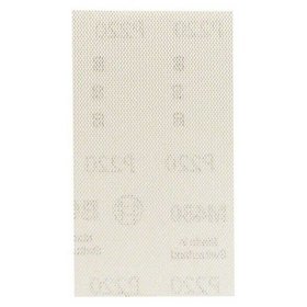 Bosch - Schleifblatt M480 Net, Best for Wood and Paint, 70 x 125mm, 220, 10er-Pack