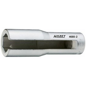 HAZET - Lambda-Sonden-Einsatz 4680-2, 1/2" Vierkant, SW 22mm für Mercedes-Benz