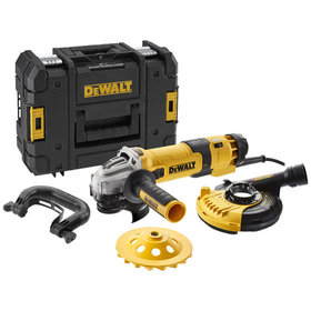 DeWALT - Elektronik-Winkelschleifer DWE4257KT-QS 125mm 1500W Beton-Set