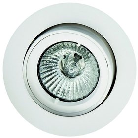 SG LIGHTING - Einbaustrahler 50W HV JUPITER 350lm GU10 ws mt IP23 35°