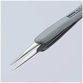 KNIPEX® - Präzisionspinzette mit gummiertem Griff ESD 123 mm 922111ESD