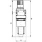 RIEGLER® - Nebelöler »multifix-mini«, mit Metallbehälter, BG 0, G 1/8"