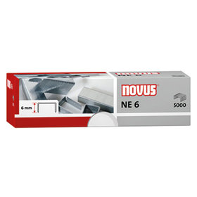 Novus - Heftklammer NE 6 Super 042-0001 verzinkt 5.000 Stück