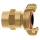 GEKA® plus - Schlauchstück XK, MS, 1/2", 13mm, DVGW