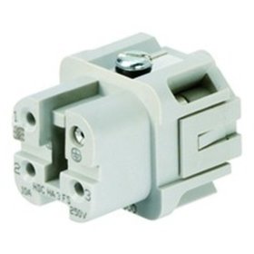 Weidmüller - Kontakteinsatz Buchs 3p Schraub 16A 400V 0,5-2,5mm²