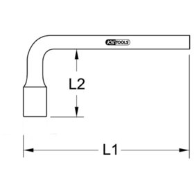 KSTOOLS® - BRONZEplus Steckschlüssel, 11mm für Vierkantschrauben