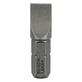 Bosch - Schrauberbit Extra-Hart, S 1,6 x 8,0, 25mm, 3er-Pack (2607001471)