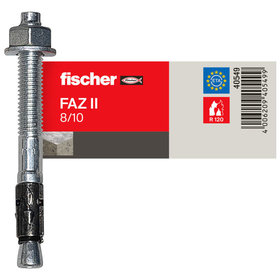 fischer - Bolzenanker FAZ II, Stahl galv. verzinkt 8/10 E