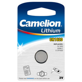 Camelion® - Lithium Knopfzelle CR-1620, 3 V, 70 mAh