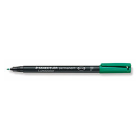 STAEDTLER® - Folienstift Lumocolor 318-5 0,6mm permanent grün